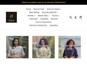 'aham.store' screenshot