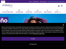'endesaxstore.com' screenshot