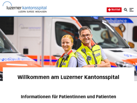 'luks.ch' screenshot