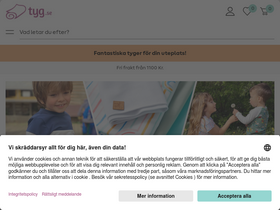 'tyg.se' screenshot