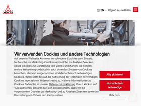 'deutz.com' screenshot