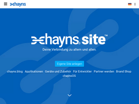 'chayns.net' screenshot