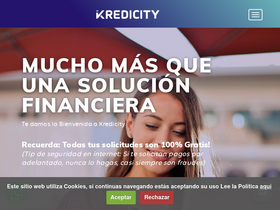 'kredicity.com' screenshot