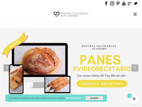 'postressaludables.com' screenshot