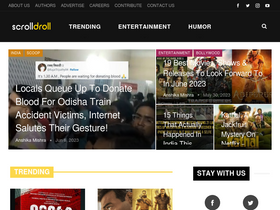 'scrolldroll.com' screenshot