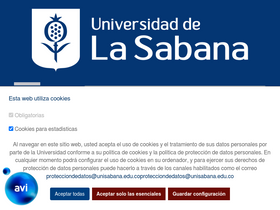 'unisabana.edu.co' screenshot
