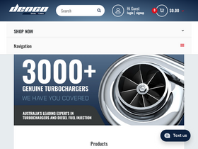 'dencodiesel.com' screenshot