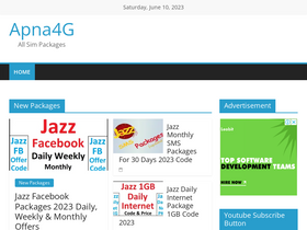 'apna4g.com' screenshot