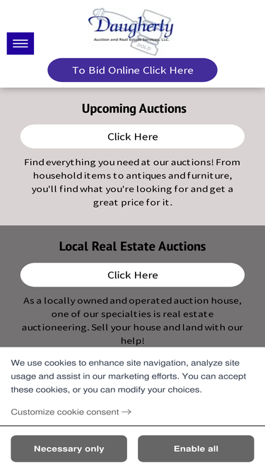 daughertyauction.com