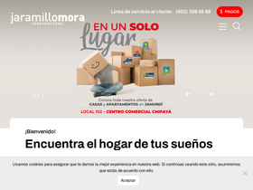 'jaramillomora.com' screenshot