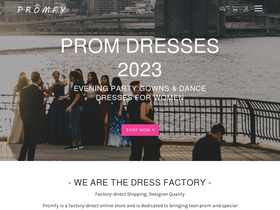'promfy.com' screenshot