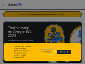 'io.google' screenshot