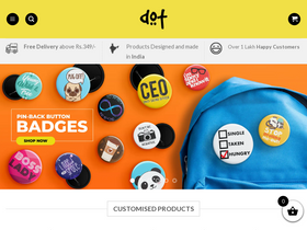 'dotbadges.com' screenshot