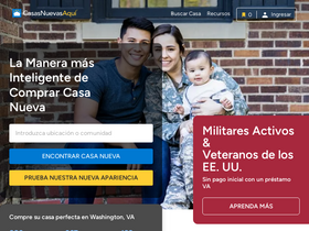 'casasnuevasaqui.com' screenshot