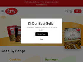 orderbtw.com homepage screenshot