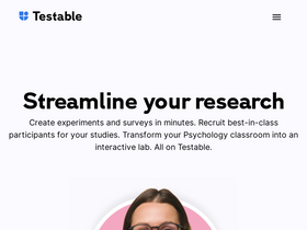 'testable.org' screenshot