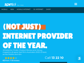 'spintel.net.au' screenshot