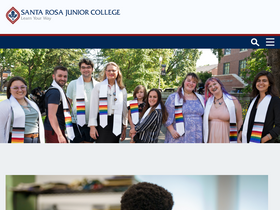 'santarosa.edu' screenshot