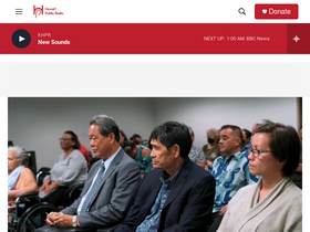 'hawaiipublicradio.org' screenshot