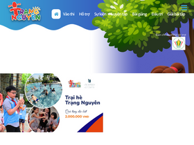'trangnguyen.edu.vn' screenshot