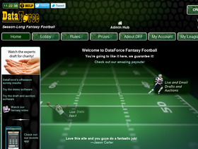 'dataforceff.com' screenshot