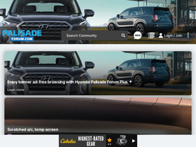 'palisadeforum.com' screenshot