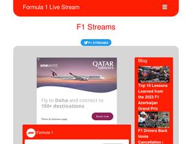 'f1livestream.top' screenshot