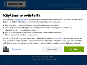 'katsastushinnat.fi' screenshot