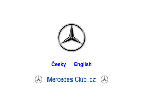 'mercedesclub.cz' screenshot