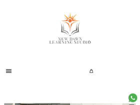 New Dawn Learning Studio — Website preview