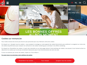 'renmans.be' screenshot