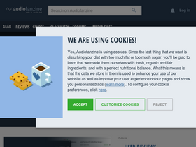 'audiofanzine.com' screenshot