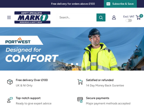 mark1agencies.com homepage screenshot