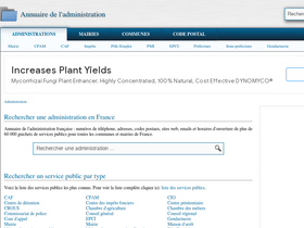 'annuaire-administration.com' screenshot