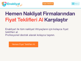 'enakliyat.com.tr' screenshot