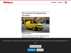 'vibilagare.se' screenshot