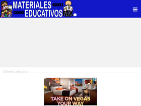 'materialeseducativos.mx' screenshot