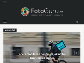 'fotoguru.cz' screenshot
