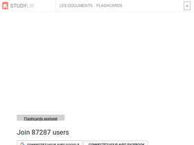 'studylibfr.com' screenshot