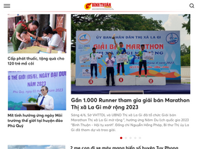'baobinhthuan.com.vn' screenshot