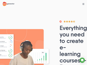 'easygenerator.com' screenshot