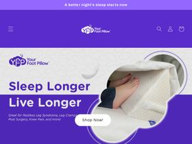 yoursleeppillow.com homepage screenshot