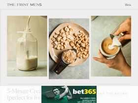 'thefirstmess.com' screenshot