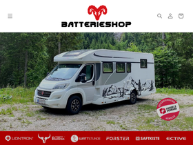 batterieonline.eu homepage screenshot