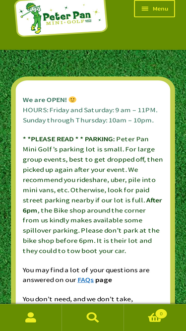 peterpanminigolf.com