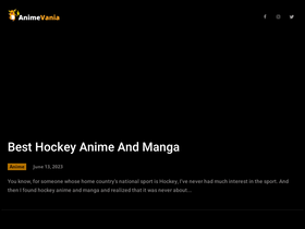 'animevania.com' screenshot
