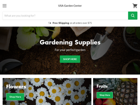 'usagardencenter.com' screenshot