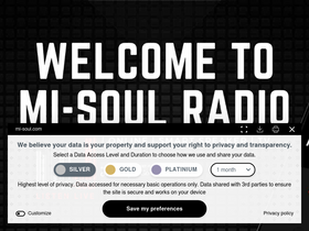 'mi-soul.com' screenshot