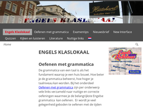 'engelsklaslokaal.nl' screenshot