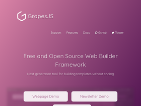 'grapesjs.com' screenshot